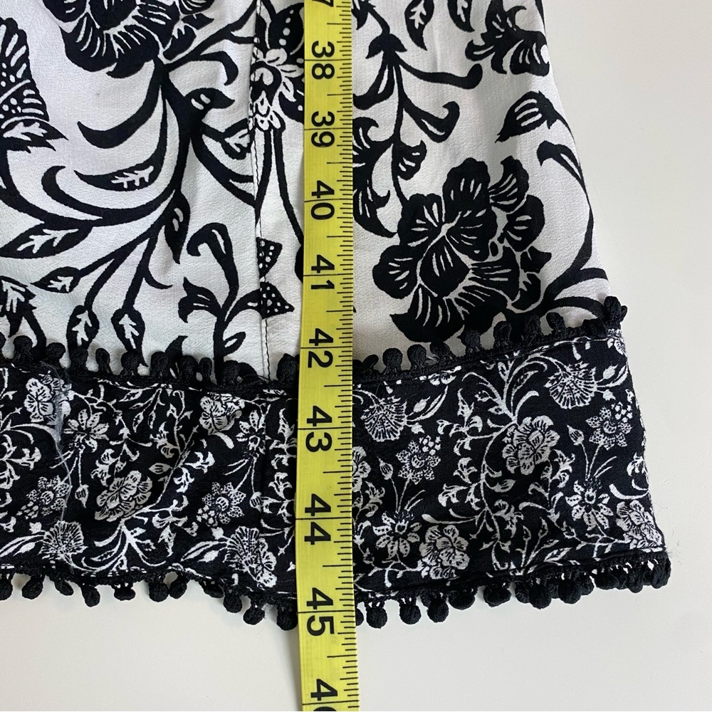 JOHN MARk 🌺 Floral Tiered Embroidered Dress Sz XL - Picture 12 of 14
